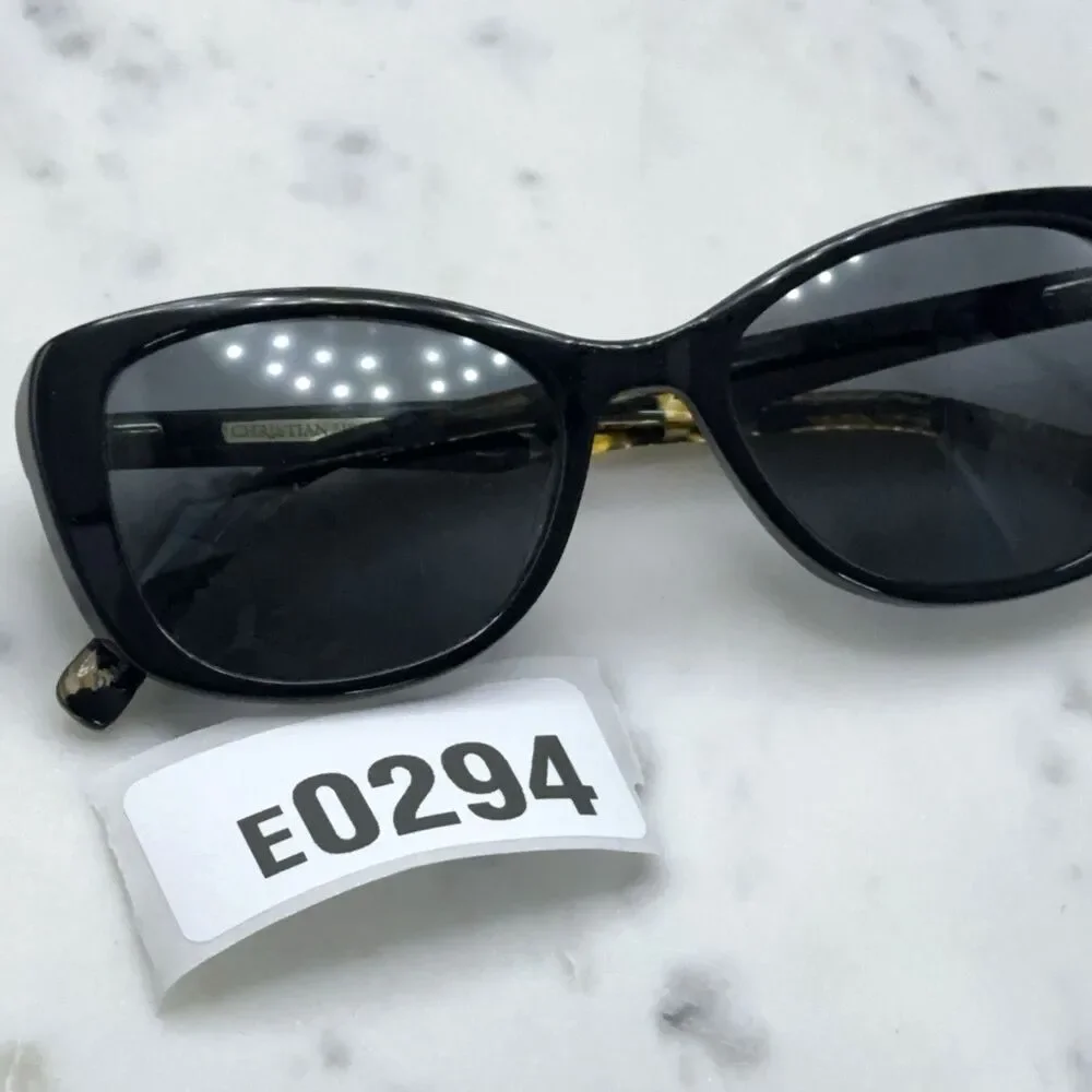 Christian Siriano TERESA Black Sunglasses Eyeglasses Frames Only 52-18-140